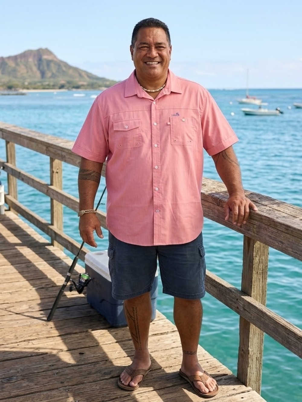 IZOD Men's Sunshield Performance Short Sleeve Button-Down Shirt